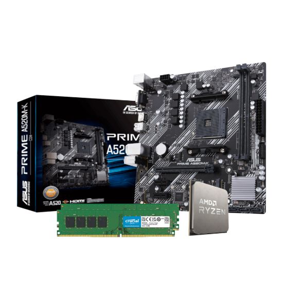 Picture of PCBuilder AMD Ryzen 5 5500 LEVEL UP Core Upgrade Kit