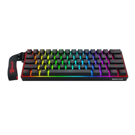 Picture of Redragon FIZZ Magnetic Plus 60% RGB Gaming Keyboard - Black