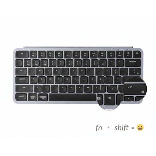 Picture of Keychron B1 Pro 75% Layout Wireless Keyboard and Mouse Combo - Space Grey