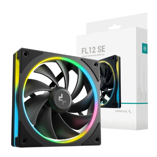 Picture of DeepCool FL12 SE 120mm ARGB PWM Fan - Black