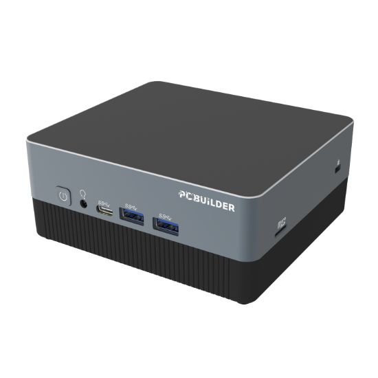 Picture of PCBuilder CUBE Intel i5-1235U 16GB DDR4 512GB Windows 11 Pro Mini PC