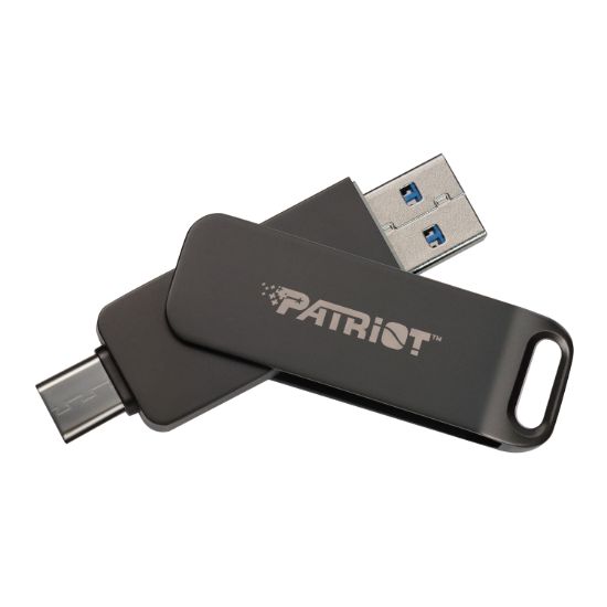 Picture of Patriot Rage R550 128GB USB3.2 Swing Type A to Type-C Flash Drive