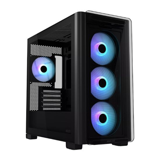 Picture of Asus A23 PLUS ARGB Micro-ATX Gaming Chassis - Black
