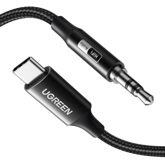 Picture of UGREEN USB Type-C to 3.5mm AUX Audio Cable 2M - Black
