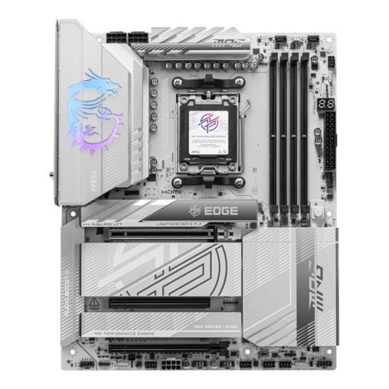 Picture of MSI MPG X870E EDGE TI WIFI AM5 ATX DDR5 Gaming Motherboard