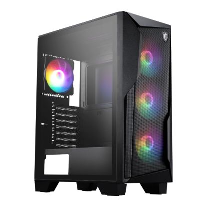 Picture of MSI MAG FORGE 130A Airflow ATX Gaming Chassis - Black