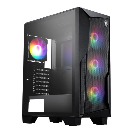Picture of MSI MAG FORGE 130A Airflow ATX Gaming Chassis - Black