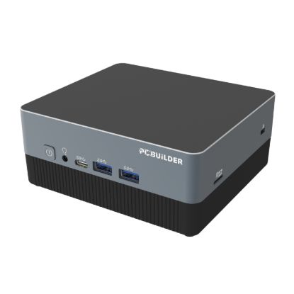 Picture of PCBuilder CUBE Intel i3-1315U 16GB DDR4 512GB Windows 11 Home Mini PC