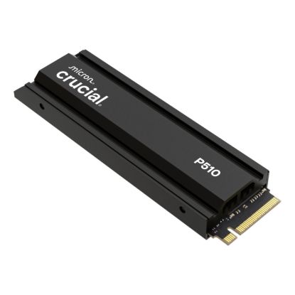 Picture of Crucial P510 2TB M.2 Gen5 with Heatsink NVMe 3D NAND SSD