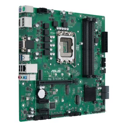 Picture of ASUS PRO B760M C CSM LGA 1700 M-ATX Motherboard