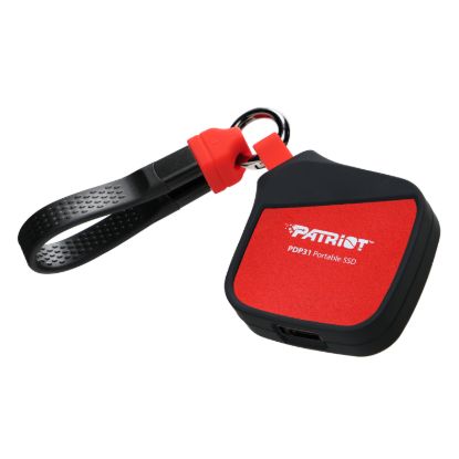 Picture of Patriot PDP31 500GB Type-C Portable SSD - Red / Black