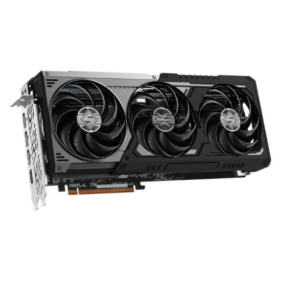 Picture of ASRock Radeon RX9070 XT Steel Legend Dark 16GB Graphics Card