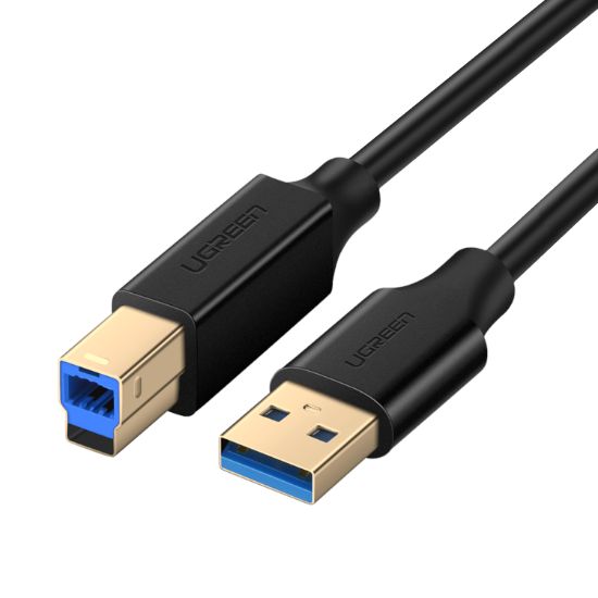 Picture of UGREEN US210 USB-A Printer Cable 2M - Black