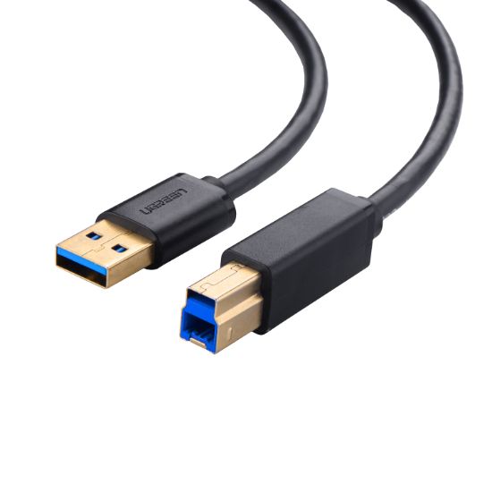 Picture of UGREEN US210 USB-A Printer Cable 2M - Black