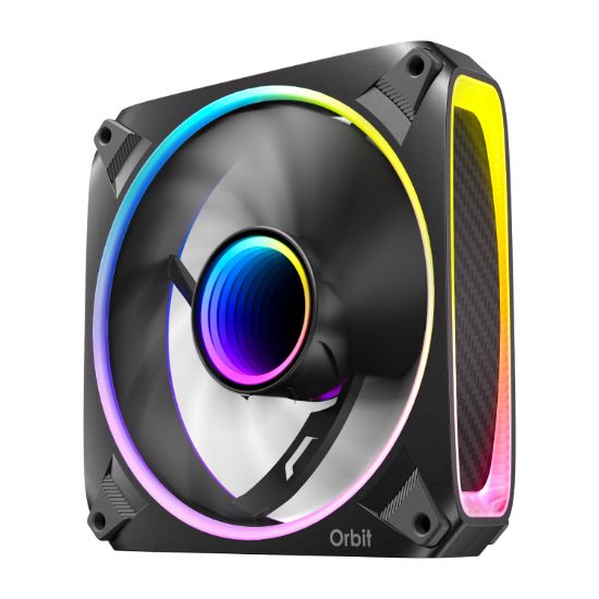 Picture of Antec ORBIT PWM 120mm ARGB Fan 3 Pack - Black