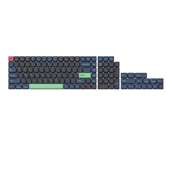 Picture of Keychron Low Profile Dye-Sub PBT LSA Full Set Keycap Set – Hacker Edition (133 Keys, PBT, Low Profile)