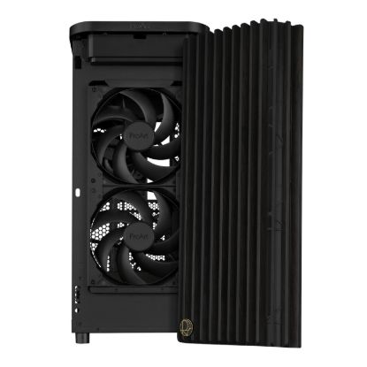 Picture of ASUS ProArt PA401 Wood Edition ATX Chassis - Black
