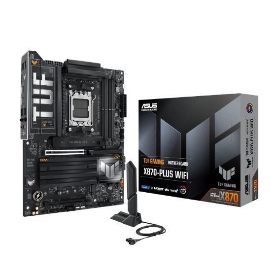 Picture of Asus TUF Gaming X870-PLUS WIFI AMD AM5 ATX Gaming Motherboard