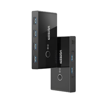 Picture of UGREEN USB 2.0 4-Port Switch Box, with 1.5m USB Cables