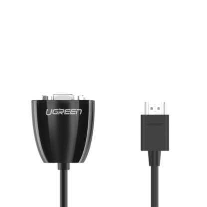 Picture of UGREEN HDMI to VGA Converter, 1080p Video Adapter - Black