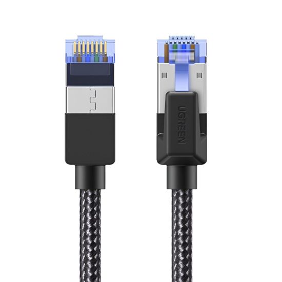 Picture of UGREEN Cat8 Nylon Braided Ethernet Cable - 40Gbps with Modular Plugs - 3m