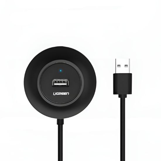 Picture of UGREEN 4-IN 1 USB 2.0 Hub (20777) - Black