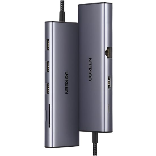 Picture of UGREEN 9-in-1 Type-C Hub | HDMI | VGA | LAN | SD/TF | 100W PD | USB3.0