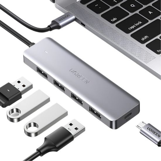 Picture of UGREEN 4-in-1 Type-C Hub | USB 3.0 | Type-C