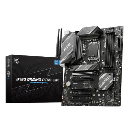 Picture of MSI B760 GAMING PLUS WIFI DDR5 LGA1700 ATX Motherboard