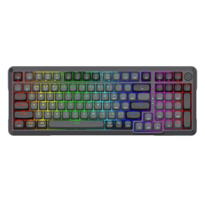 Picture of Redragon BRAGI PRO K688 98+1 Gasket Wireless Mechanical Keyboard (Triple Mode, RGB, Hot-Swappable, Cream Linear Switches)