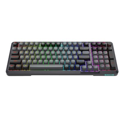 Picture of Redragon BRAGI PRO K688 98+1 Gasket Wireless Mechanical Keyboard (Triple Mode, RGB, Hot-Swappable, Cream Linear Switches)