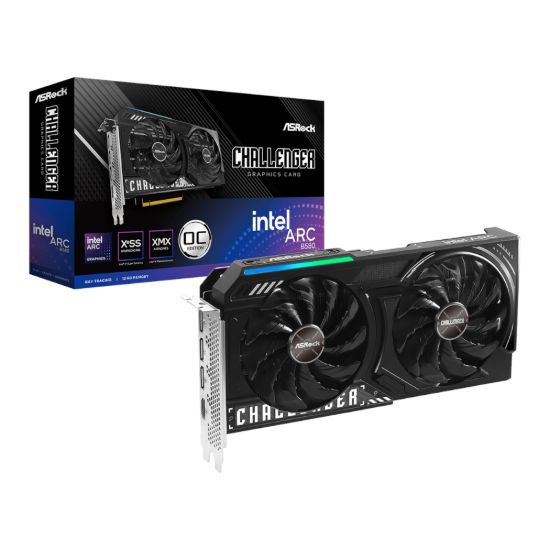 Picture of ASRock Intel Arc B580 Challenger OC 12GB GDDR6 192-BIT Graphics Card