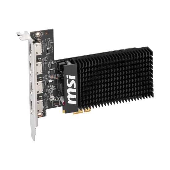 Picture of MSI Nvidia GeForce GT 710 2GD3H 2GB 64-BIT 4x HDMI Graphics Card