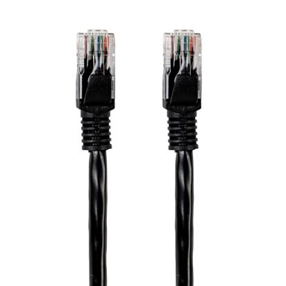 Picture of Gizzu Cat6 UTP Fly Lead Ethernet Network Cable 20cm - Black