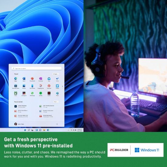 Picture of PCBuilder Intel i7-12700 HOME MASTER Windows 11 Desktop PC
