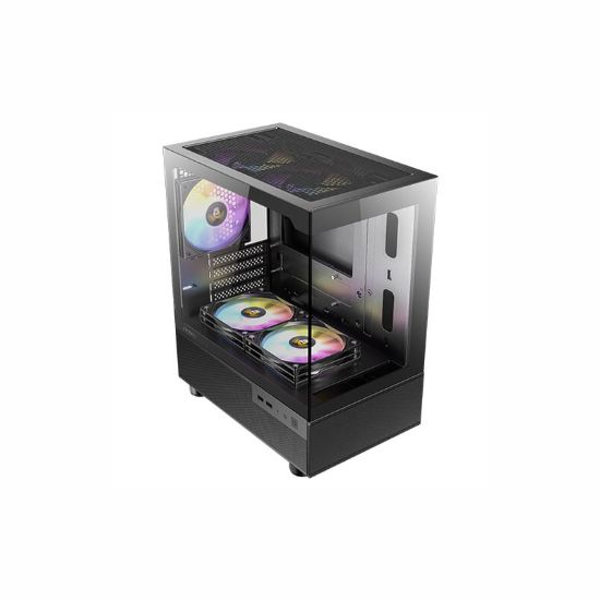 Picture of Antec CX200M Elite Micro-ATX | ITX RGB Mini-Tower Gaming Chassis - Black
