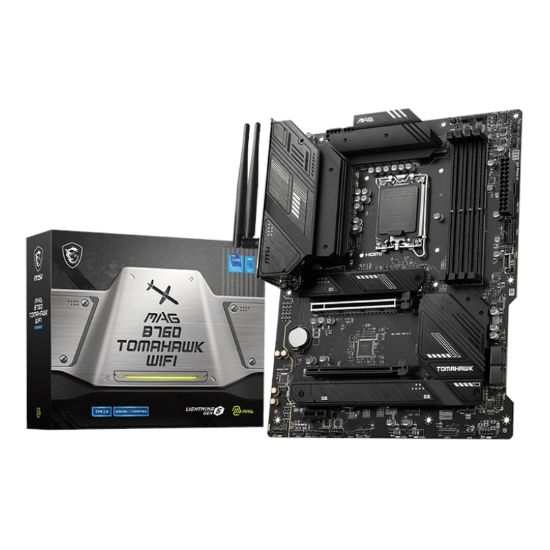Picture of MSI MAG B760 TOMAHAWK WIFI DDR5 Intel LGA1700 ATX Gaming Motherboard