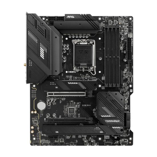 Picture of MSI MAG B760 TOMAHAWK WIFI DDR5 Intel LGA1700 ATX Gaming Motherboard