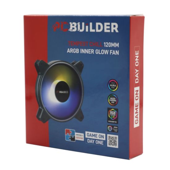 Picture of PCBuilder Tempest Chill 120MM ARGB Inner Glow Fan