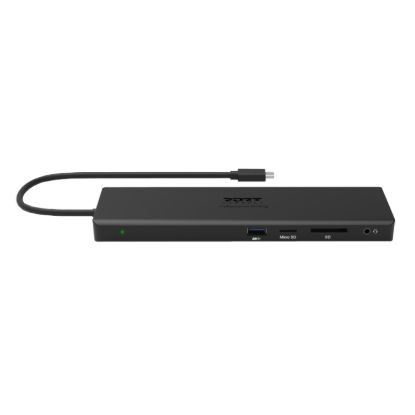 Picture of Port USB Type-C 1 x USB3.1|2 x USB 3.0|2 x USB 2.0|1 xHDMI-DP-VGA| Micro+SD Card Reader|1 x Mini DP|1 x RJ45|1 x Audio-Microphone| PD 100W -Black