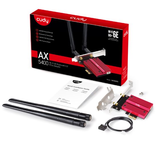 Picture of Cudy AX5400 WiFi 6E PCI Express Adapter