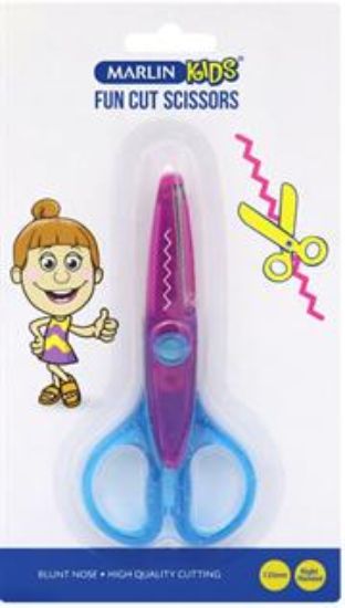 Picture of Marlin Kids Scissors Fun Cut 130Mm
