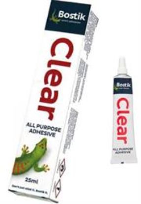 Picture of Bostik Clear All Purpose Adhesive Glue