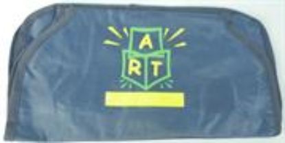 Picture of Brainware Kids Art Aprons Plastic Blue