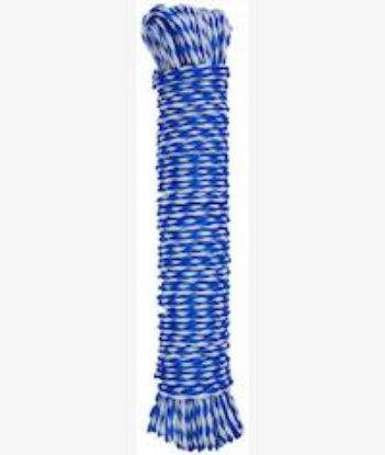Picture of Casey Ski 4mm X 10mm Blue And White Rope