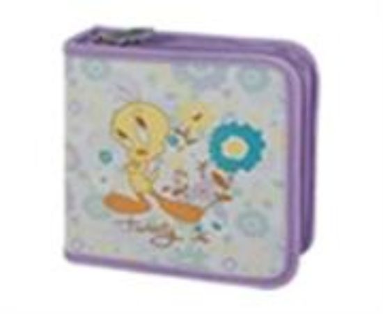 Picture of Tweety 40 CD Wallet Colour PURPLE