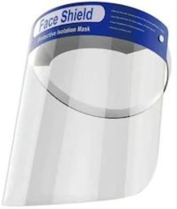Picture of Casey Clear Faceshield 5 pack