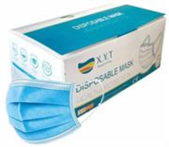Picture of Casey XYT Branded 3 Ply Disposable Face Mask with Earloop
