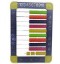 Picture of Brainware Bear Blue Plastic Abacus 100 Beads Flatboard