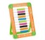 Picture of Brainware Bear Orange Plastic Abacus 100 Beads Flatboard